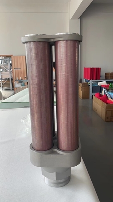 Silenciador XY-40 del filtro del silenciador del compresor de aire del reemplazo con la válvula