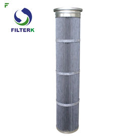 Flujo de aire del filtro industrial superior del polvo de Silo de cemento alto con la capa de PTFE