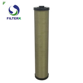 Cartucho de filtro del compresor de aire de la exactitud de Filterk el 1μm, altos filtros de Precision Air para los compresores
