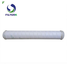 Cartucho de filtro líquido galvanizado del casquillo de extremo, cartuchos de filtro profundos de agua de la filtración