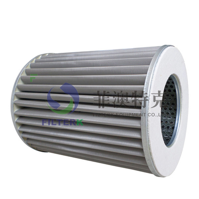 Filter G3.0 SS Mesh Media 10μm Cartucho de filtro de gas natural en las estaciones de distribución