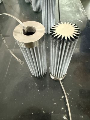 Replacment 114056 Piab Pleated Cartridge Filter Element For Vacuum Conveyors Polyester PTFE Material