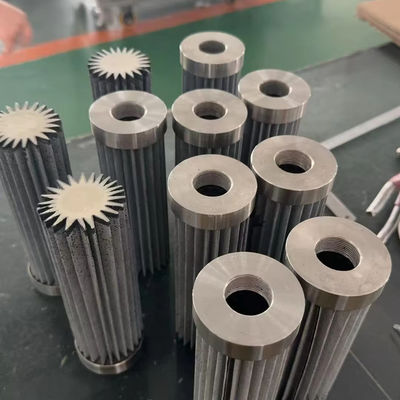 Cartucho de filtro plissado de PTFE Piab 114056 99% Eficiencia 0,3 μm