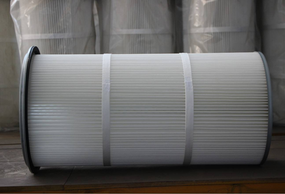 Elemento de filtro de cartucho de alta capacidad diseñado para optimizar la eficiencia de la recolección de polvo en diversos entornos industriales