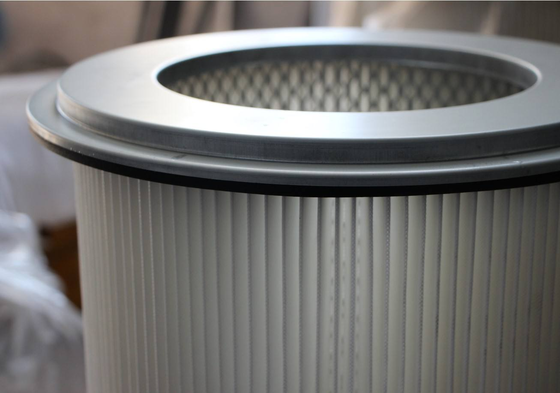 Elemento de filtro de cartucho de alta capacidad diseñado para optimizar la eficiencia de la recolección de polvo en diversos entornos industriales