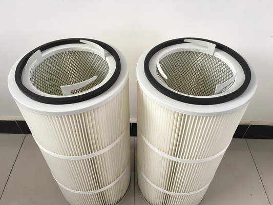 Elemento de filtro de cartucho de alta capacidad diseñado para optimizar la eficiencia de la recolección de polvo en diversos entornos industriales