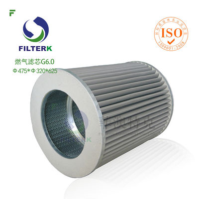 G6.0 Filtro de gases industriales de círculo Estos elementos de filtro pueden utilizarse en filtros fabricados por empresas como Pietro Fiorentini, Tartarini (Italia) e I