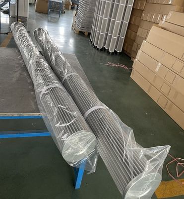 El cartucho de filtro plisado poliéster estático anti para los colectores de polvo substituye